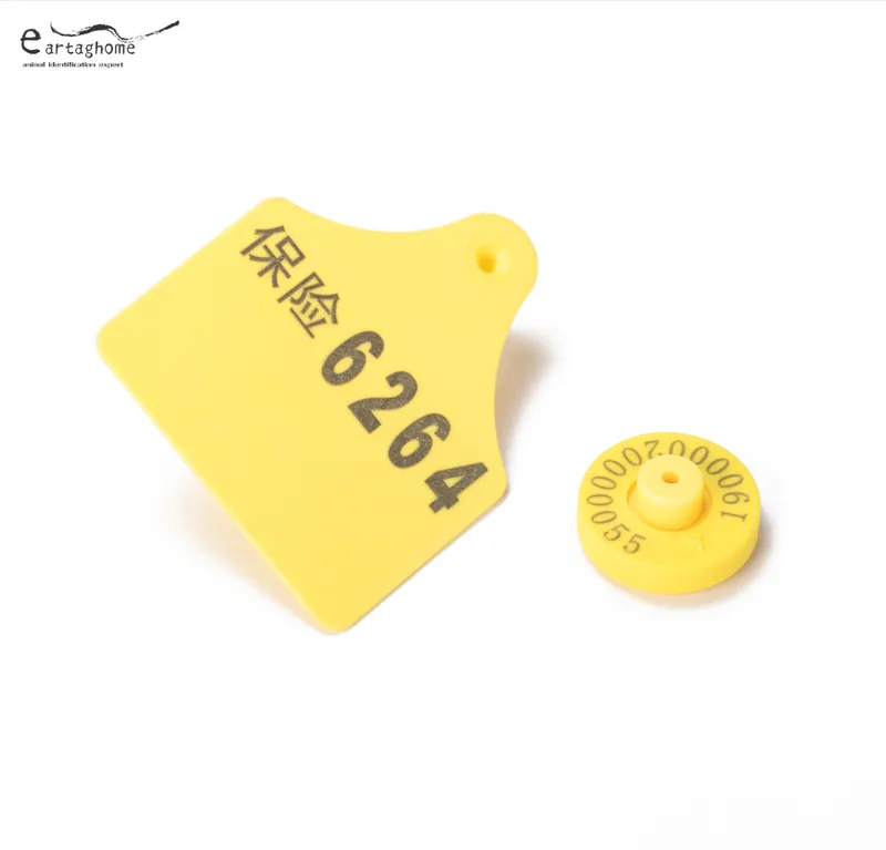 Flag RFID ear tag