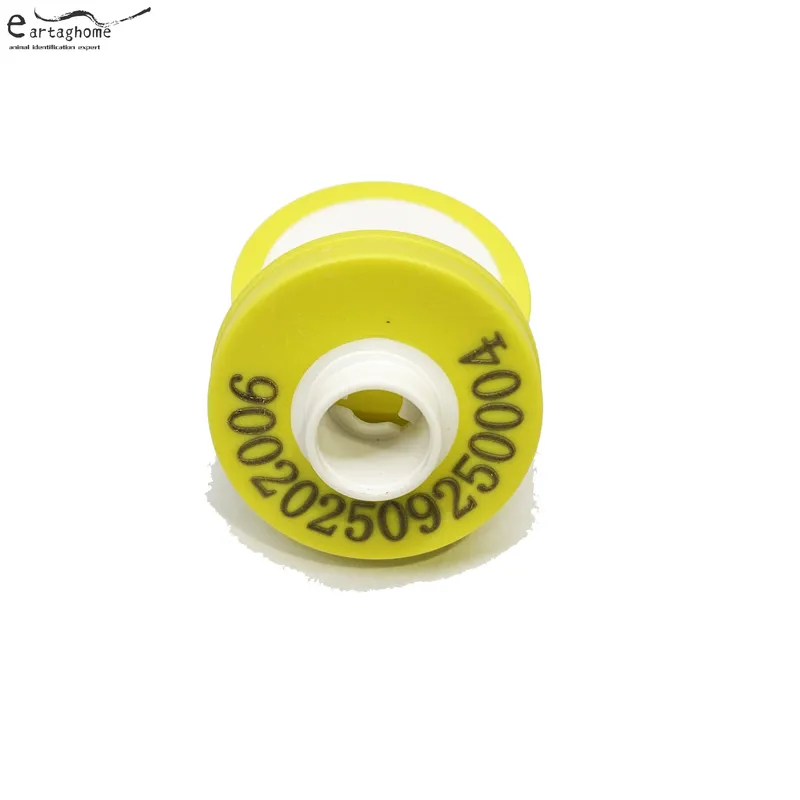 RFID Female Ear Tag White & Yellow SAF1105 5 (2)
