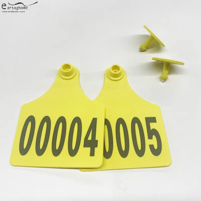 SAV026 large flag cattle ear tags (4)